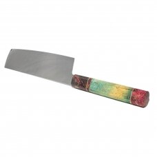 7' Nakiri knife "Maple" Space