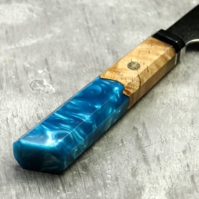 8' Kiritsuke knife "Blue Ice" 4