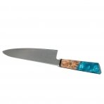 9' Chef Knife "Blue Ice"
