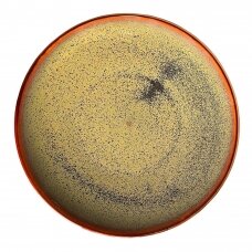 Plate 'Shiny Earth' high 28cm
