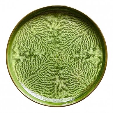 Plate 'Verde' round 28cm