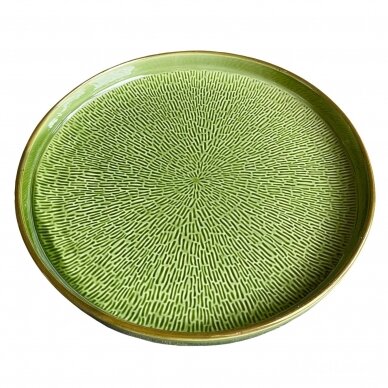 Plate 'Verde' round 28cm 1