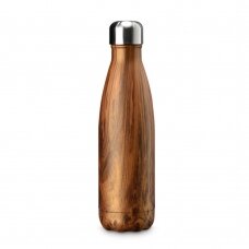 Thermo water bottle 'Classic' Wood